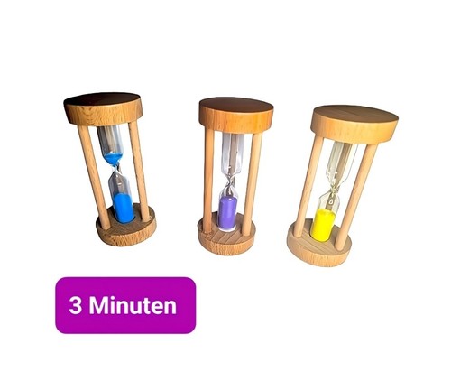 Holz sanduhr minuten außen - 3,